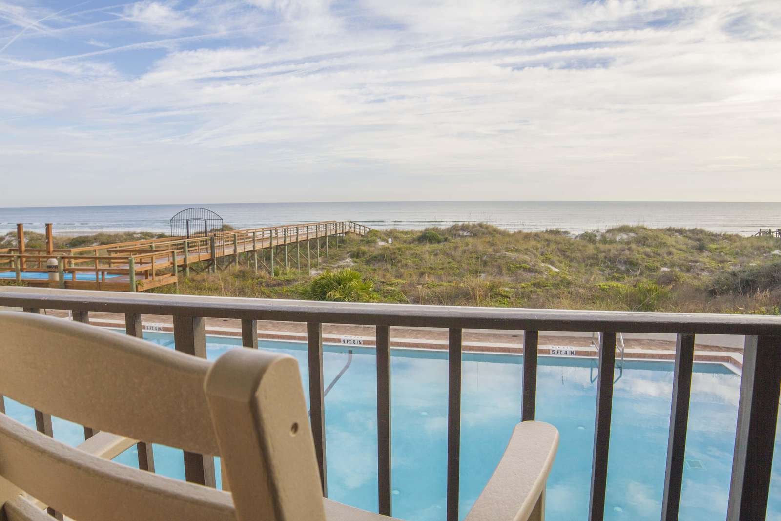 Relax and enjoy the views from your private balcony!