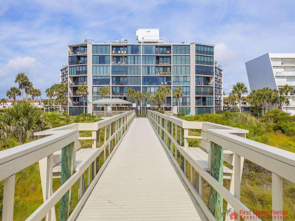 Anastasia Condo 303 Building from Boardwalk