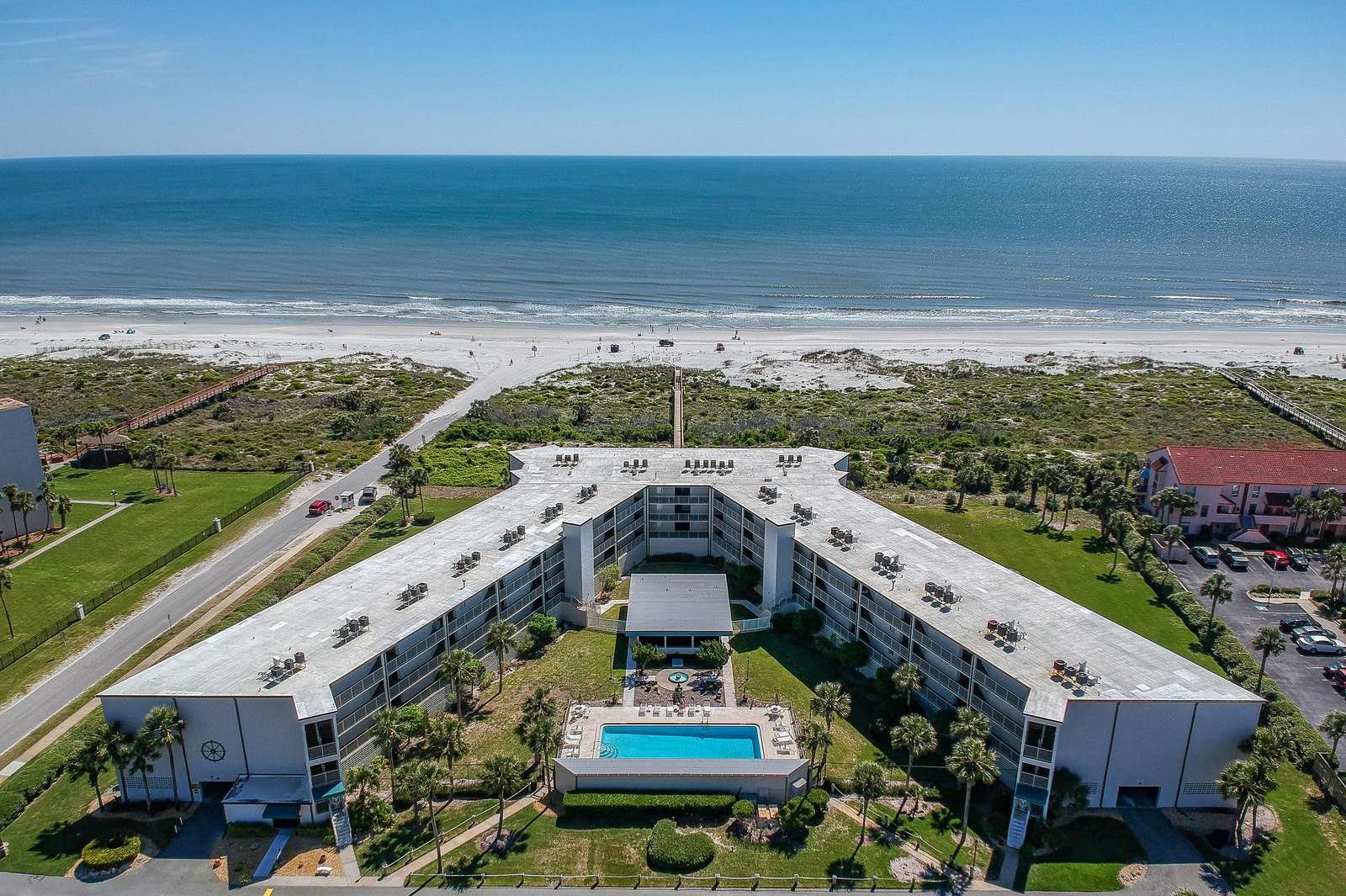Aerial Photo of Captains Quarters