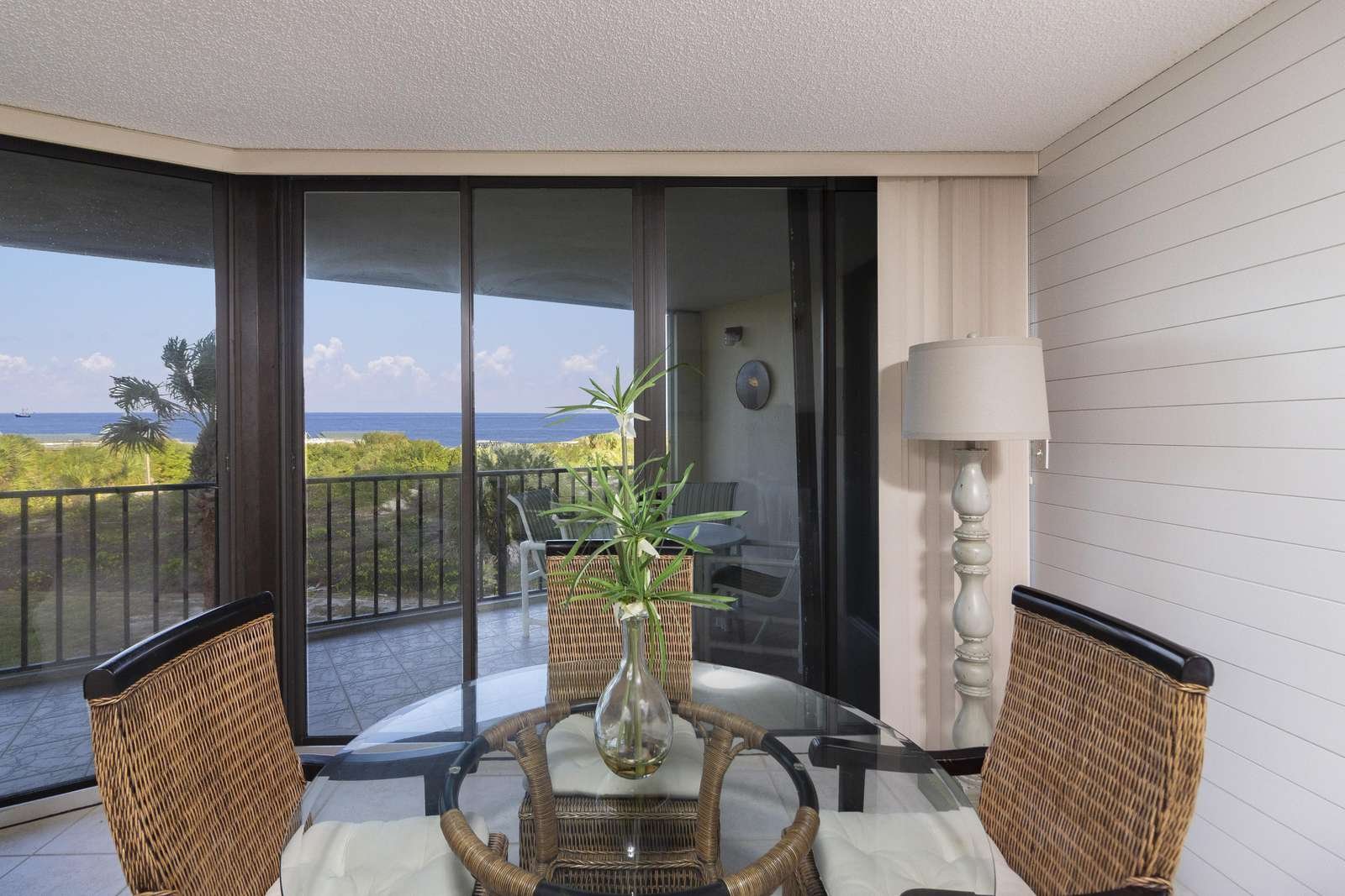 Dining Area with Great Oceanfront Views