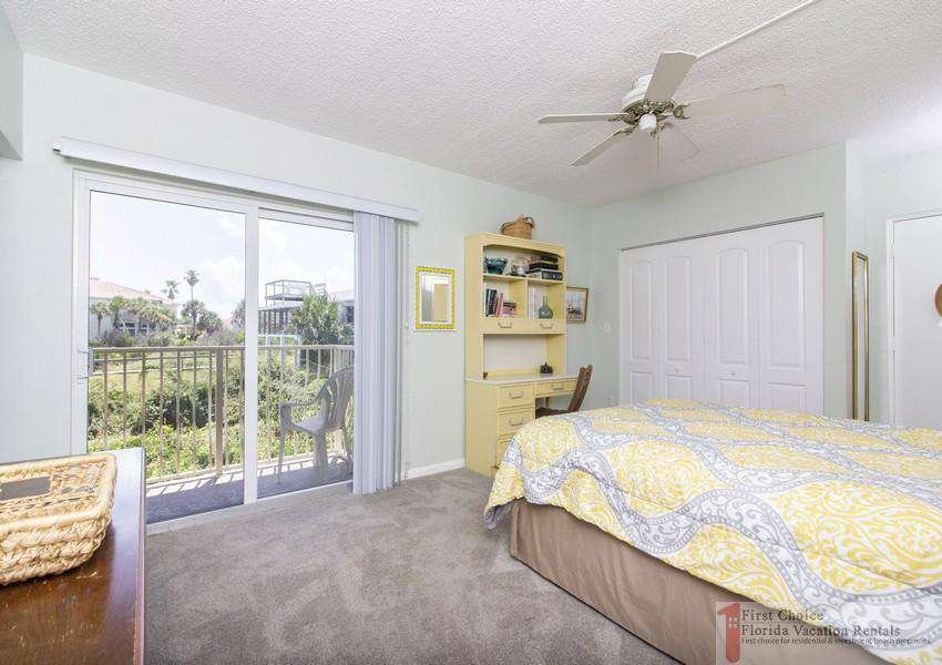 Creston House 11E Bedroom with Sliding Glass Doors