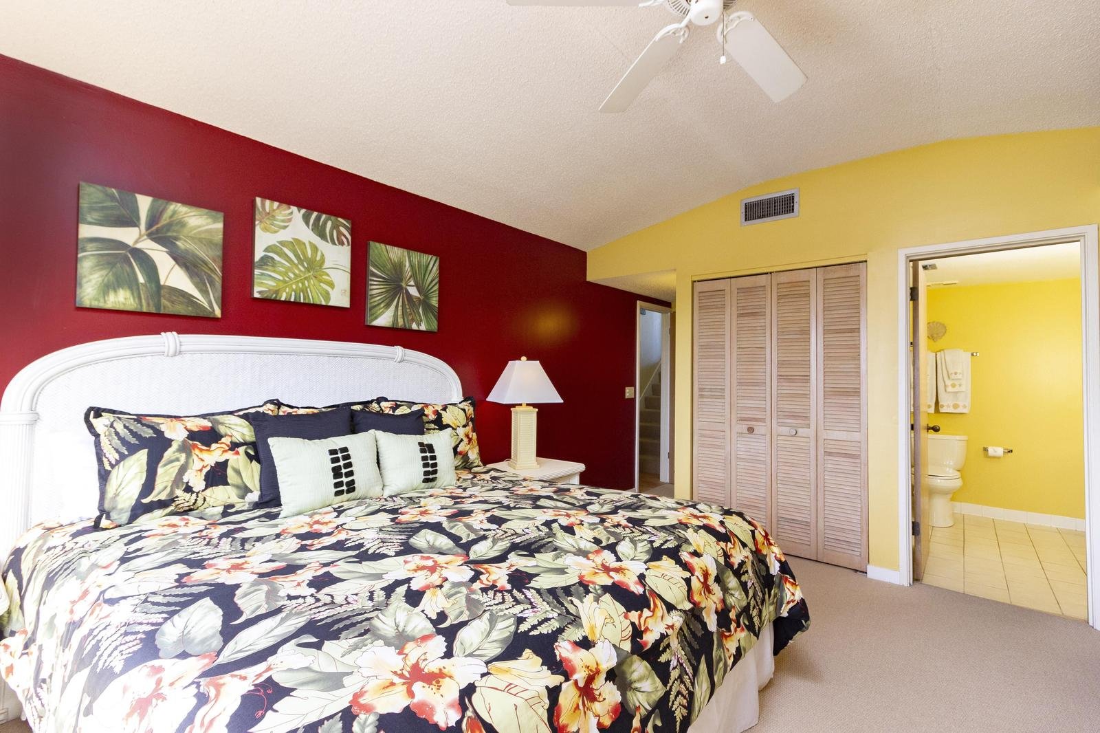 Master Bedroom - King Bed