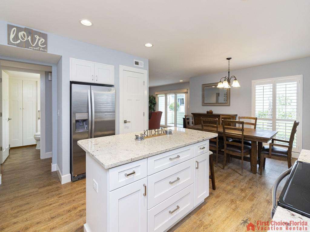 Kitchen and Dining Area