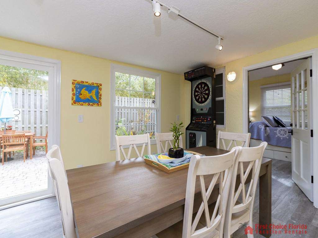 Shore Happy Dining Table and Dart Game