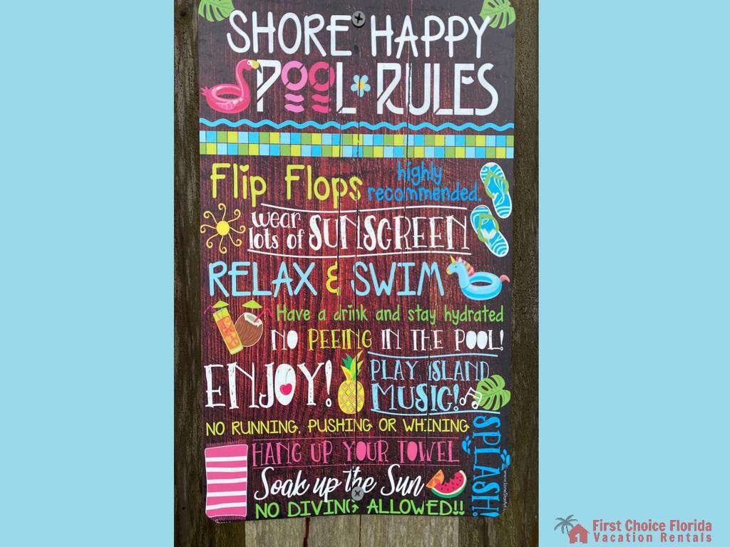 Shore Happy Sign
