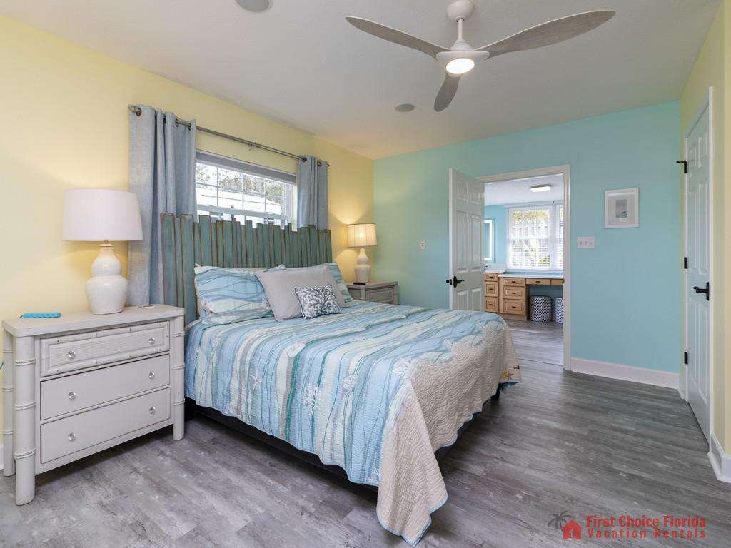 CD Beach House - Master Bedroom w/ King Bed