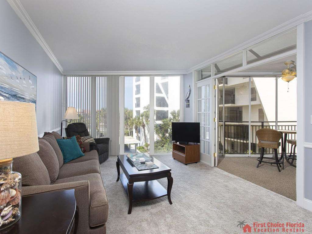 Anastasia 314 Living Room and Patio