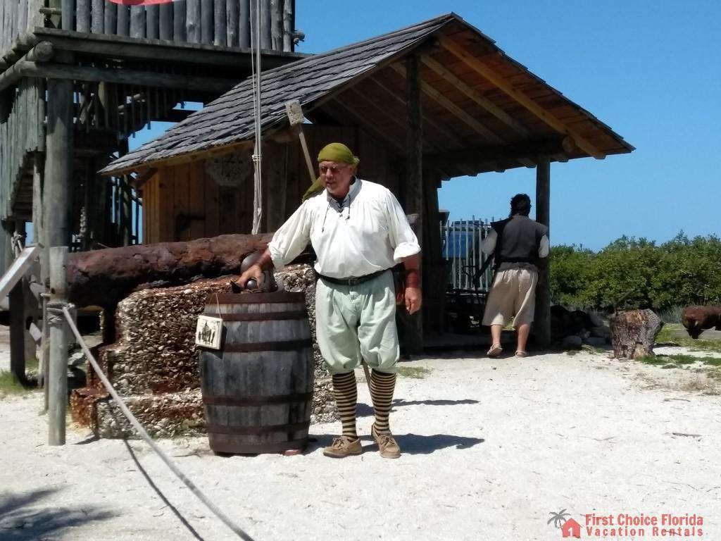 Pirate in St. Augustine