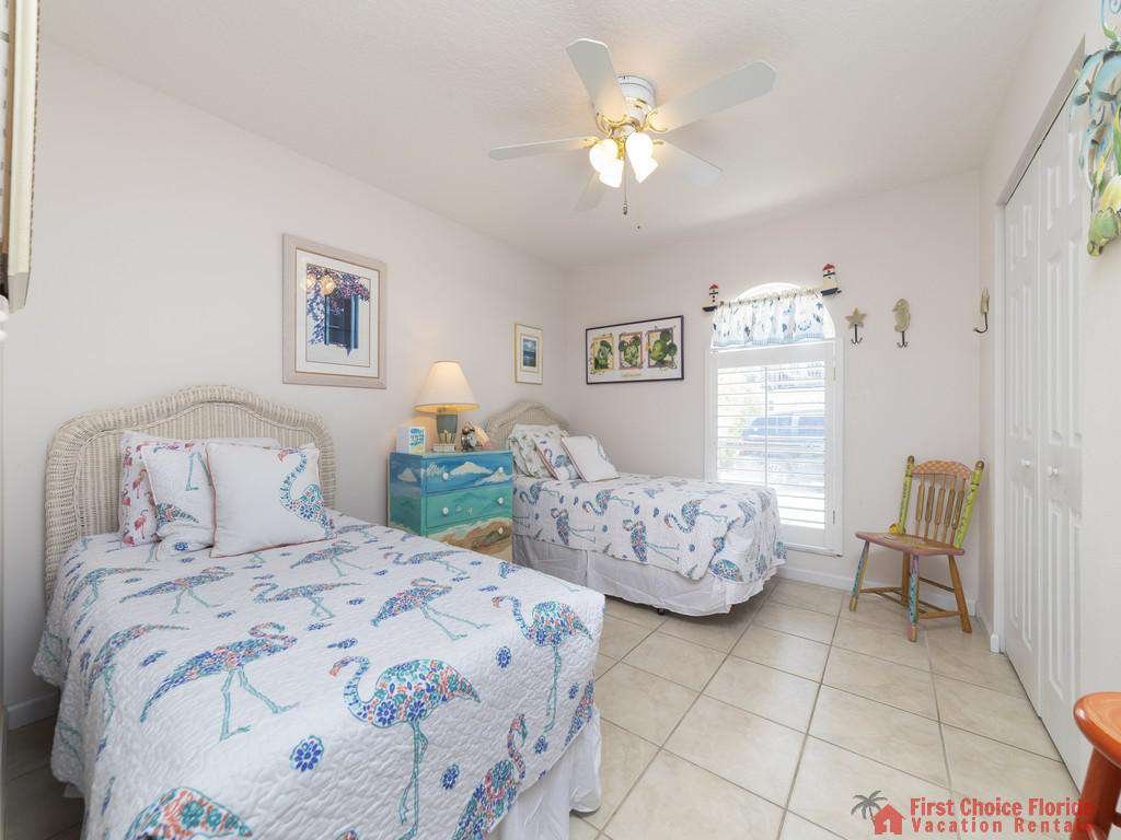 Athena By The Sea Twin Beds at Window