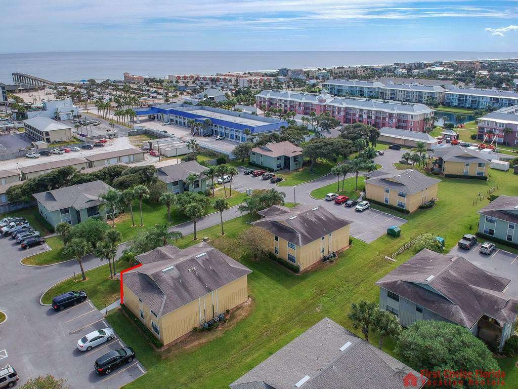 Seaside Villas 28 Aerial East