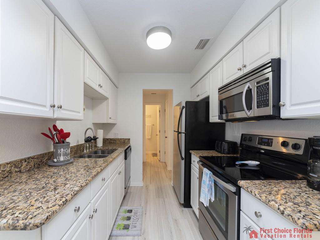 Seaside Villas 28 Kitchen Area