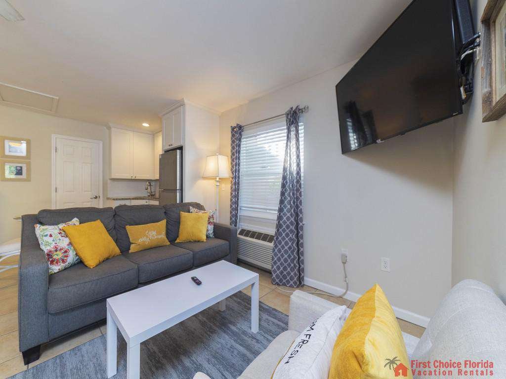 Island Retreat B Studio Couch Table TV