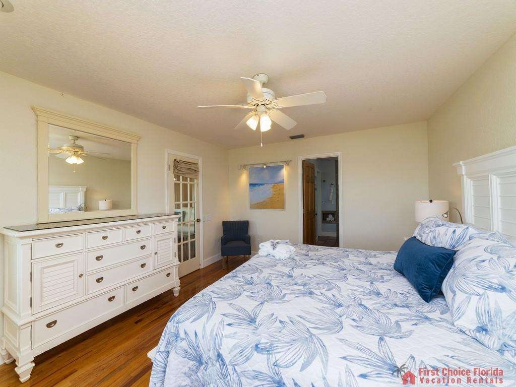 Dolphin Cove Master Bedroom and Bath