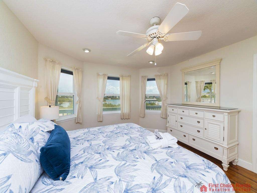 Dolphin Cove Master Bedroom View