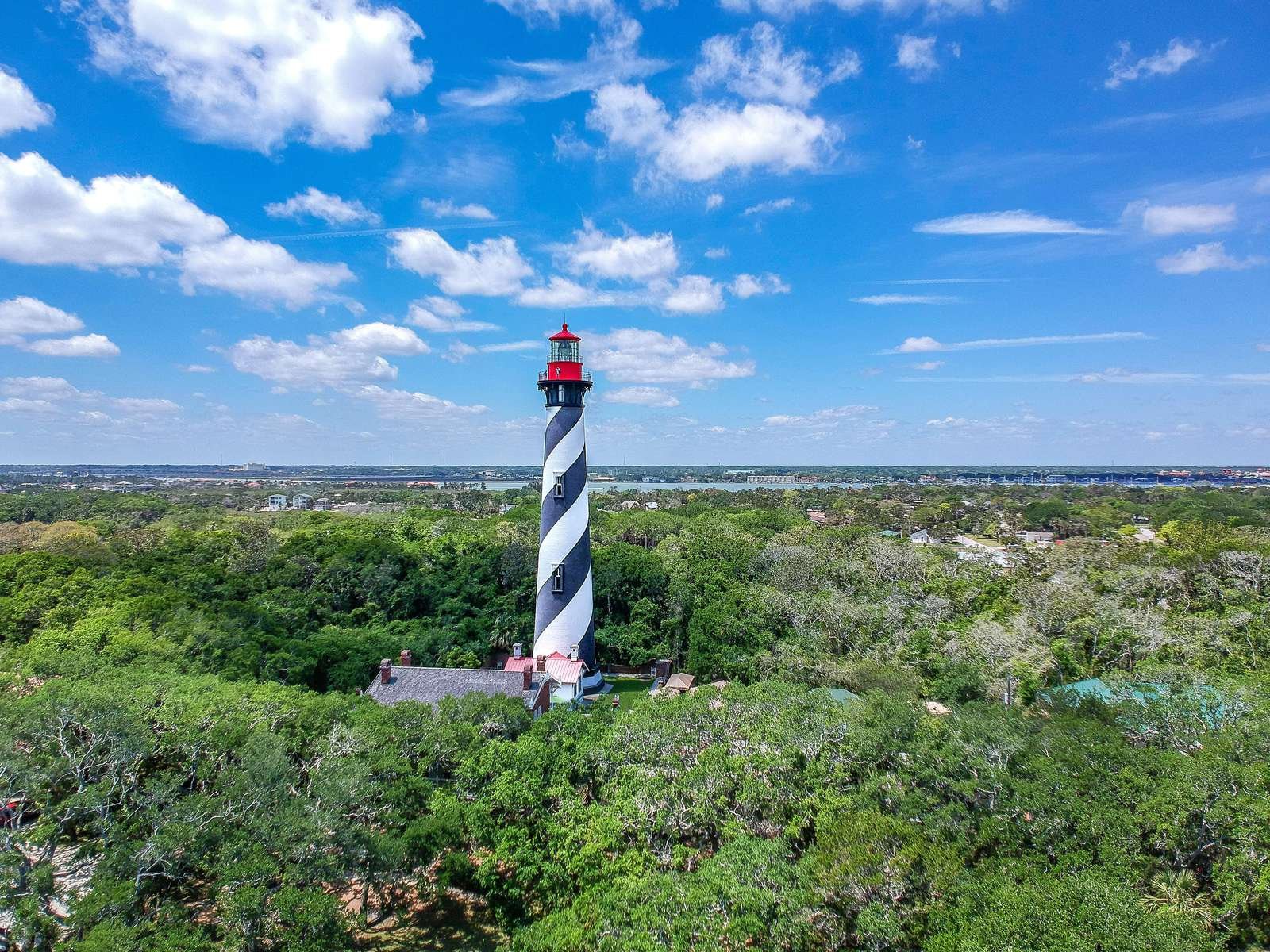 Aerial Photo of Lighthouse
