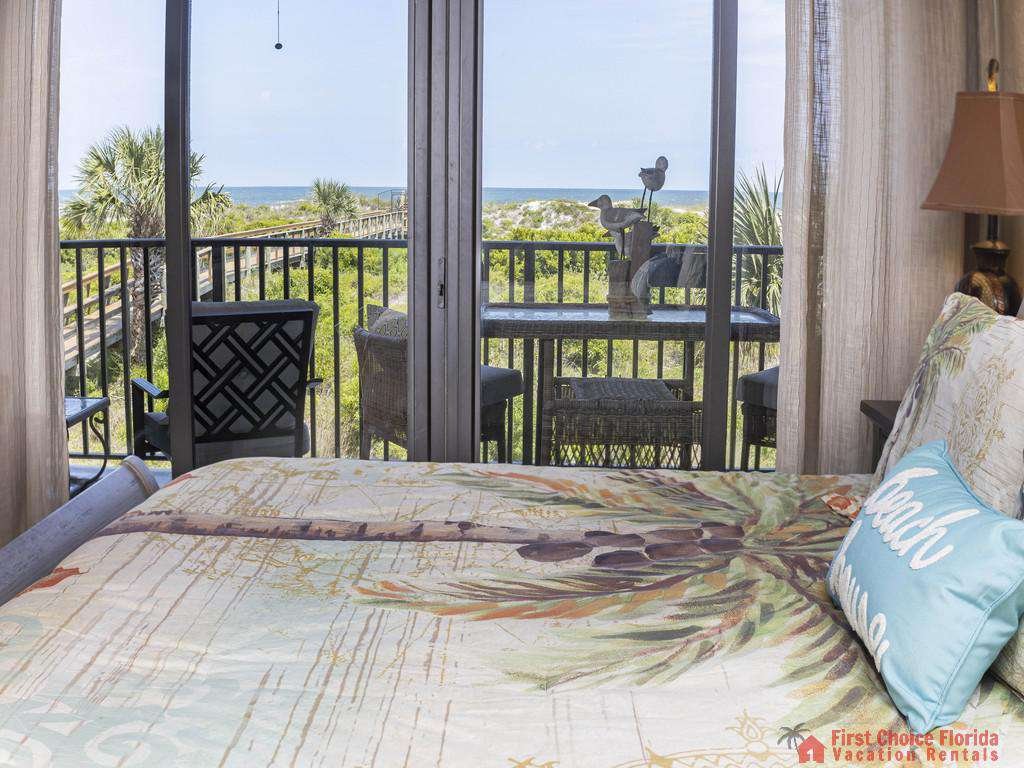 Captains Quarters - Master Bedroom View