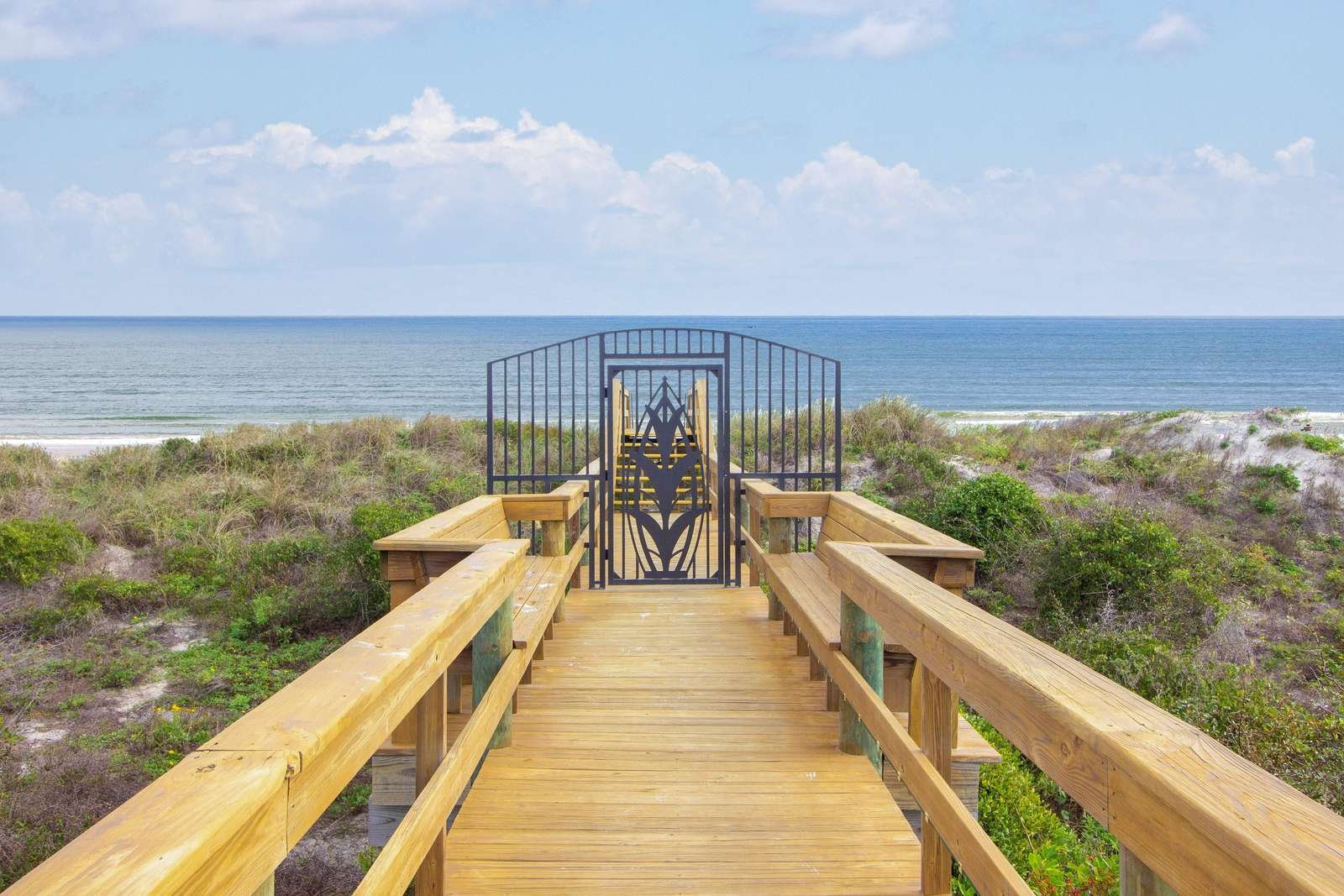 Gated walk-over