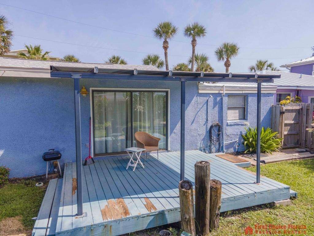 Ocean Blue Rear Deck