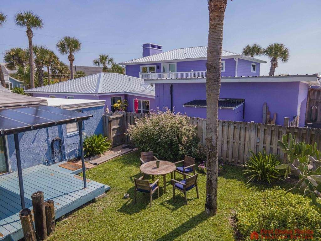 Ocean Blue Aerial Yard