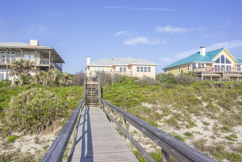 Away From It All Boardwalk from House