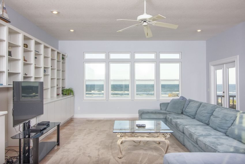 Away From It All Living Room with Windows