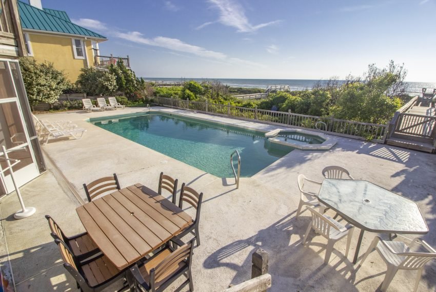 Away From It All Pool with Patio Furniture